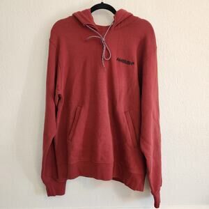 Ambush Size Medium Embroidered Logo Hoodie‎ Red Single Cord New